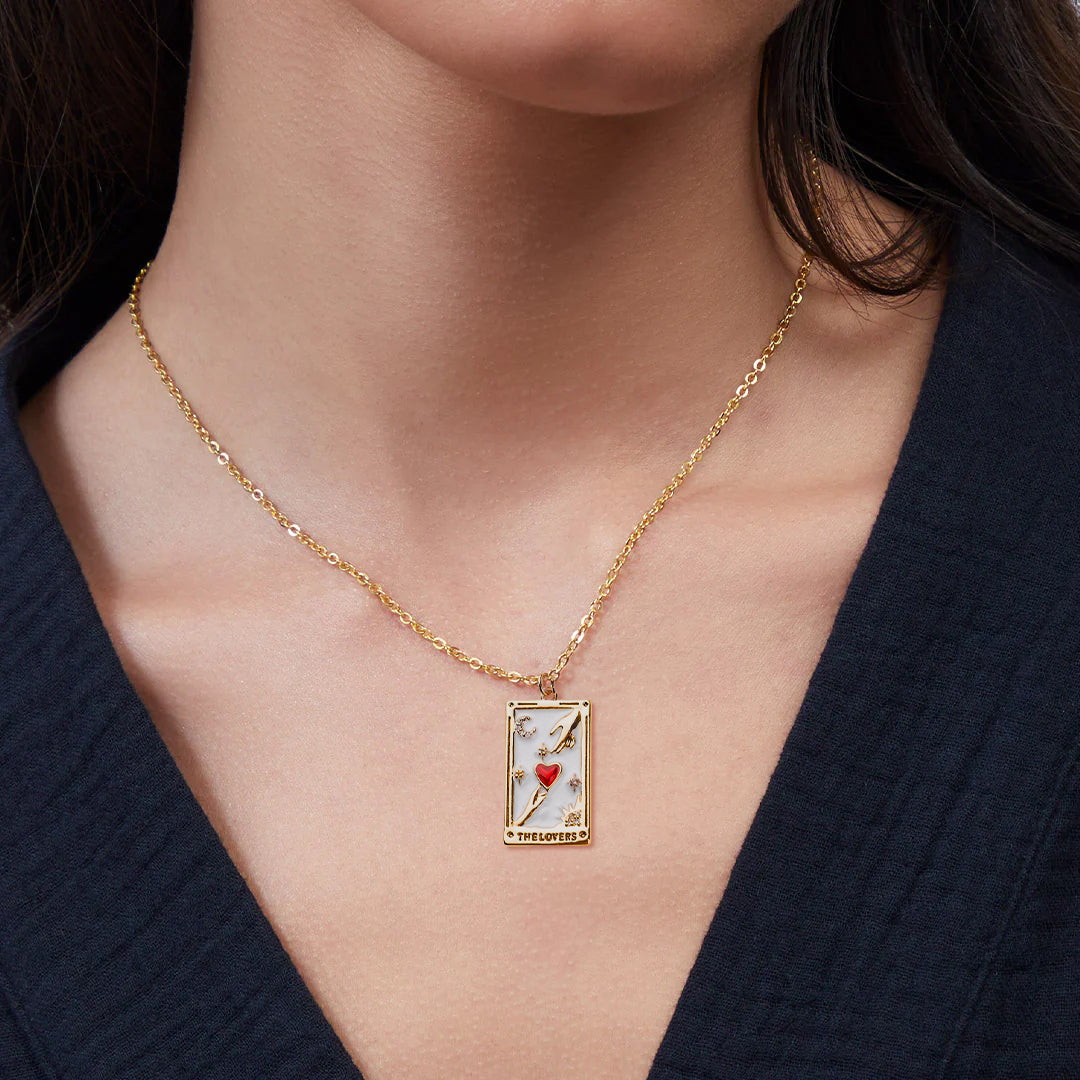 Le collier de tarot des amoureux