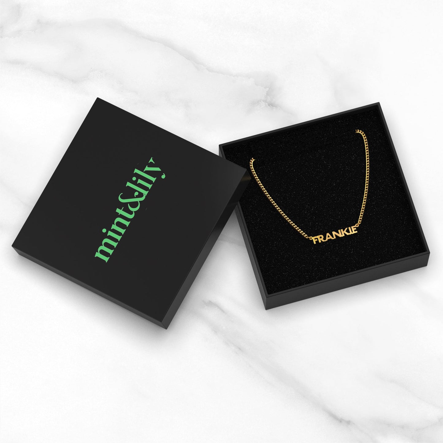 Collier avec nom Te Amo