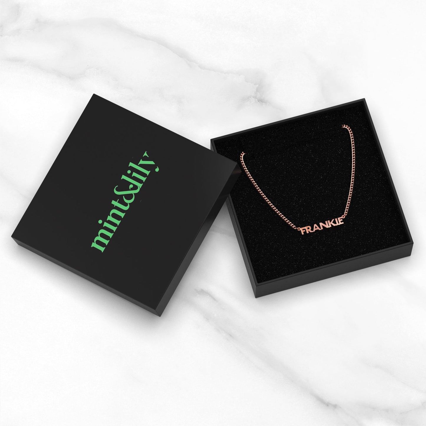 Collier avec nom Te Amo