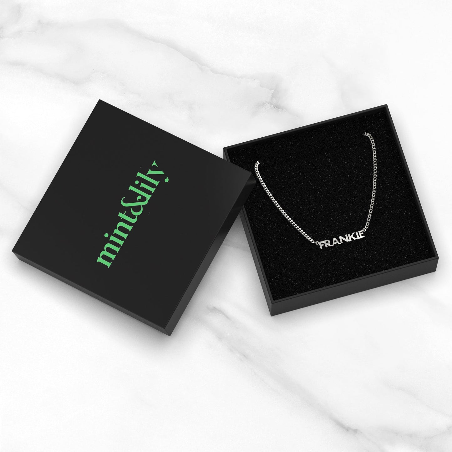 Collier avec nom Te Amo