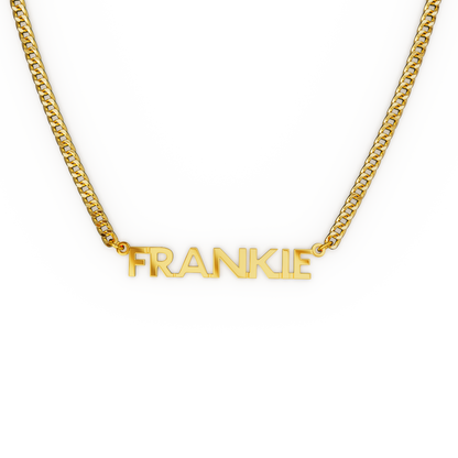 Collier avec nom Te Amo