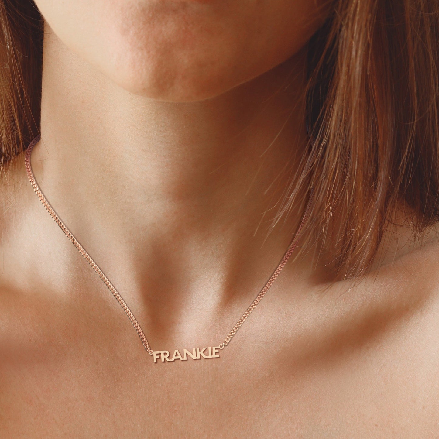 Collier avec nom Te Amo