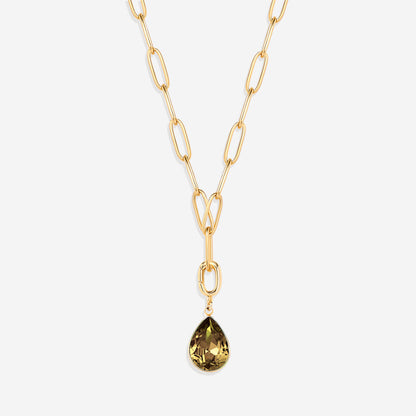 Teardrop Birthstone Charm