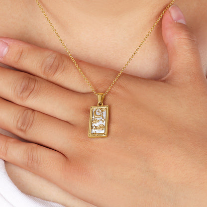 Le collier de tarot de la lune