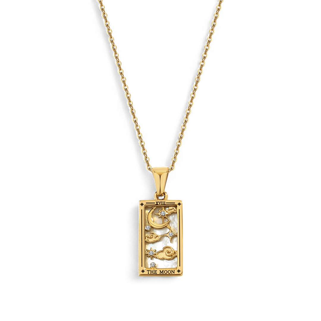 Le collier de tarot de la lune