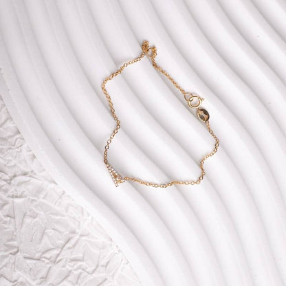 Le bracelet initial Skinny Diamond