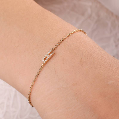 Le bracelet initial Skinny Diamond