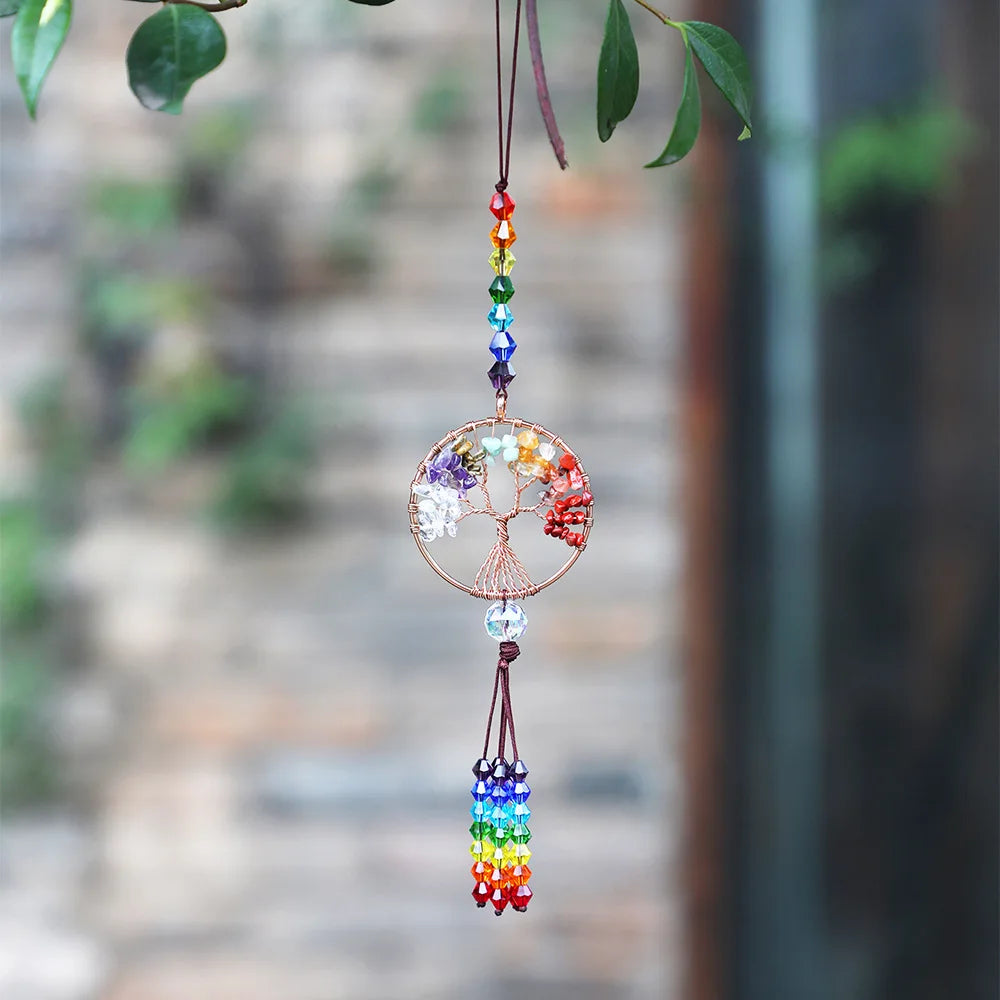 Tree of Life Sun Catcher Hanging Charm