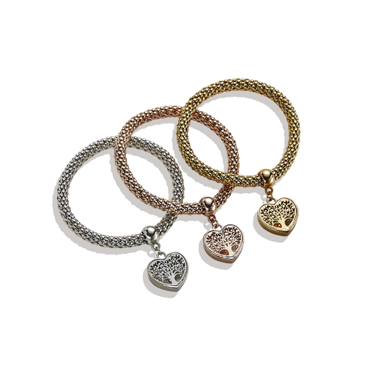Tree of Life - Limited Edition Heart Charm Bracelet