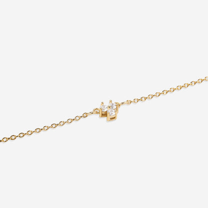 Collier avec pendentif en diamant Trinity