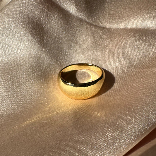 Bague Dome Vermeil