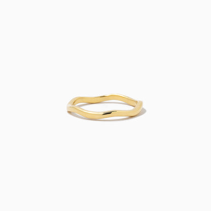 Bague en vermeil On A Wave