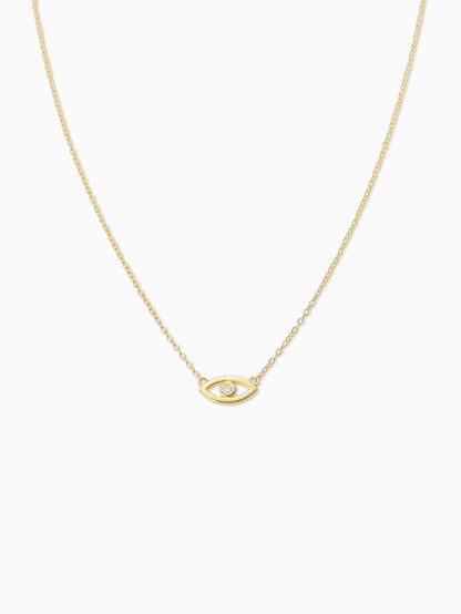 Collier en vermeil contre le mauvais œil