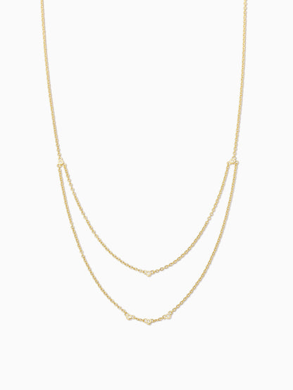 Layered Chain Vermeil Necklace