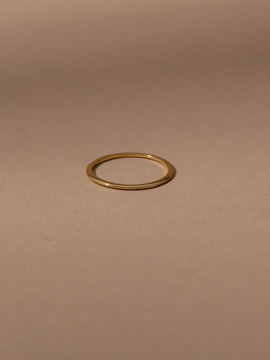 Bague en vermeil Simple Life