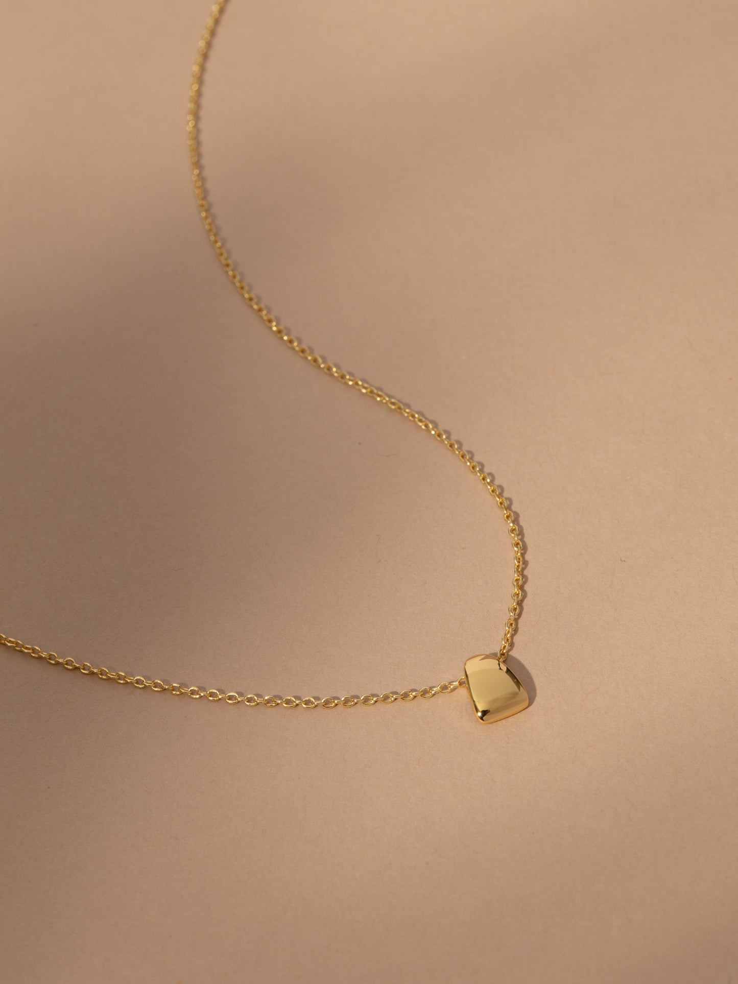 Collier pendentif orbe en vermeil