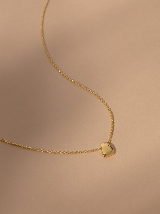 Collier pendentif orbe en vermeil