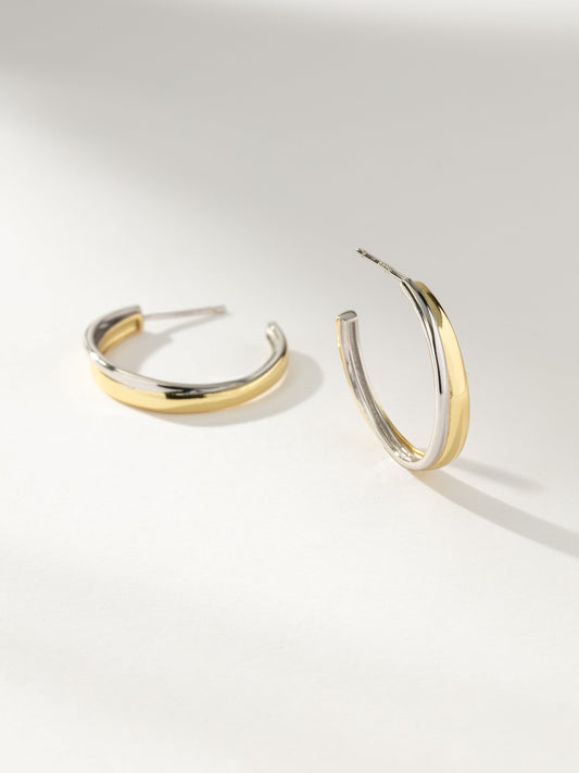 Mixed Hoop Earrings