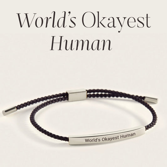 Bracelet d'inspiration « L'être humain le plus gentil du monde »
