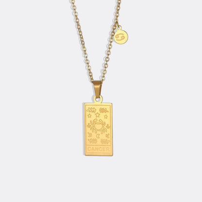 Collier carte du zodiaque