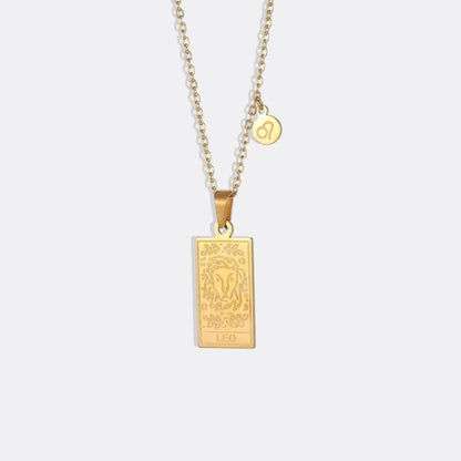 Collier carte du zodiaque