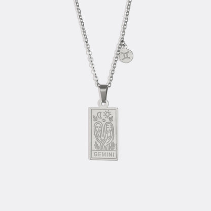 Collier carte du zodiaque