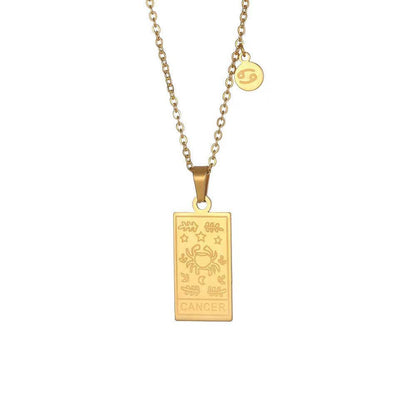 Collier carte du zodiaque