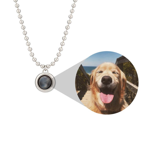 Personalisierte Ballschuss-Foto-Halskette