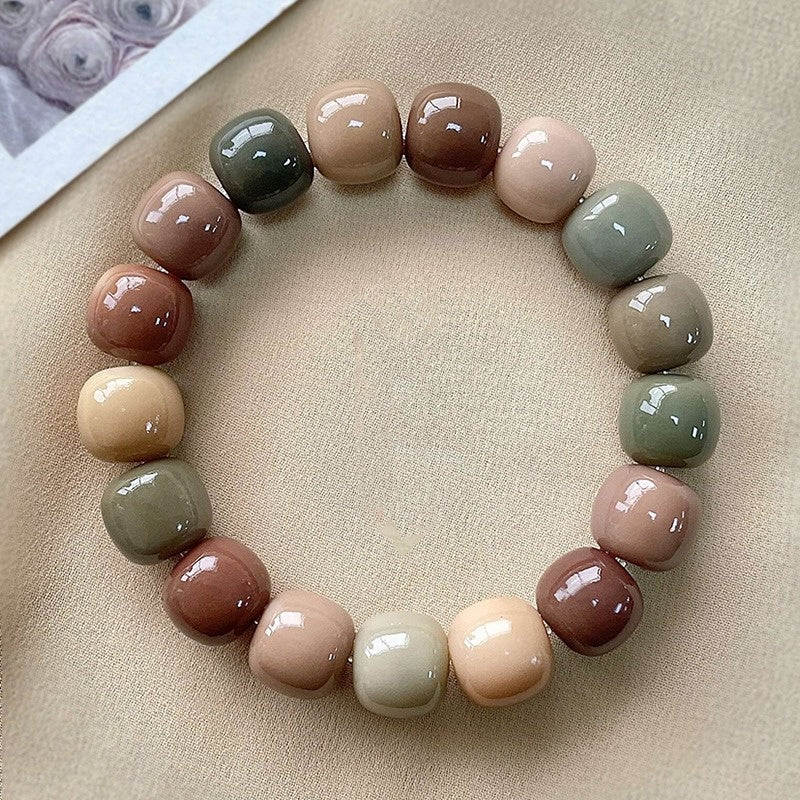 New Multi-color Bodhi Bracelet（12mm）