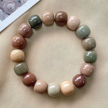 New Multi-color Bodhi Bracelet（12mm）