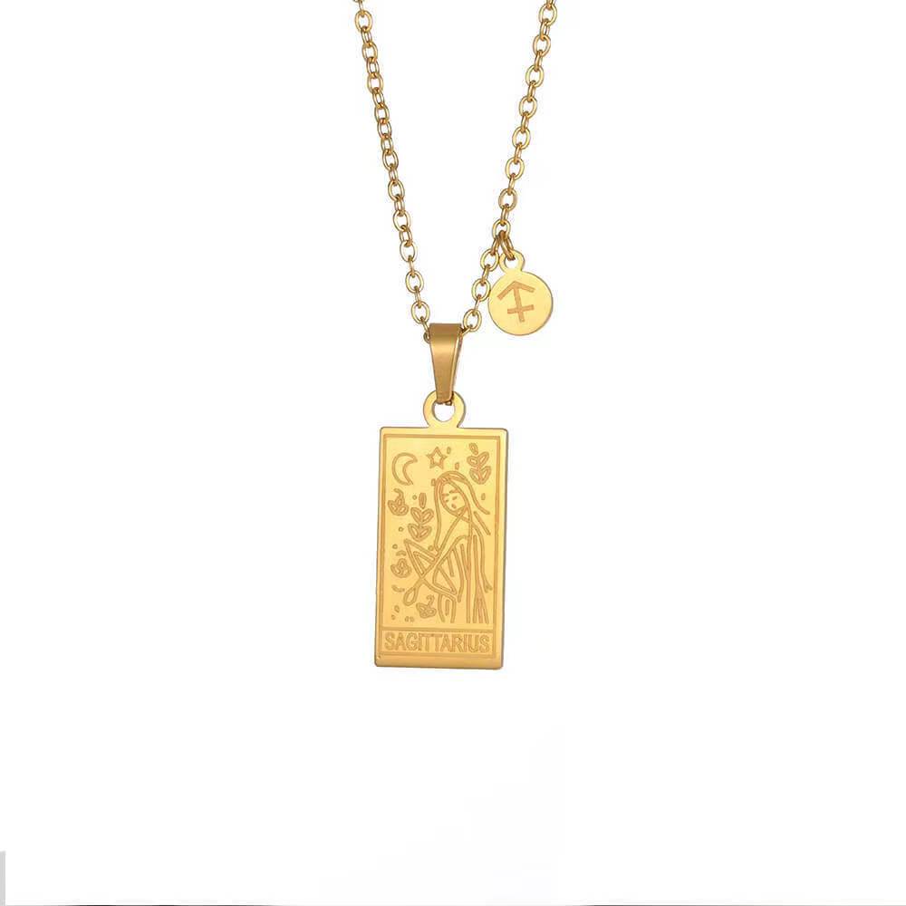 Collier carte du zodiaque