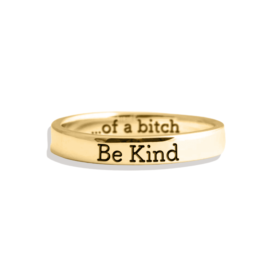 Bague Mantra Soyez gentil