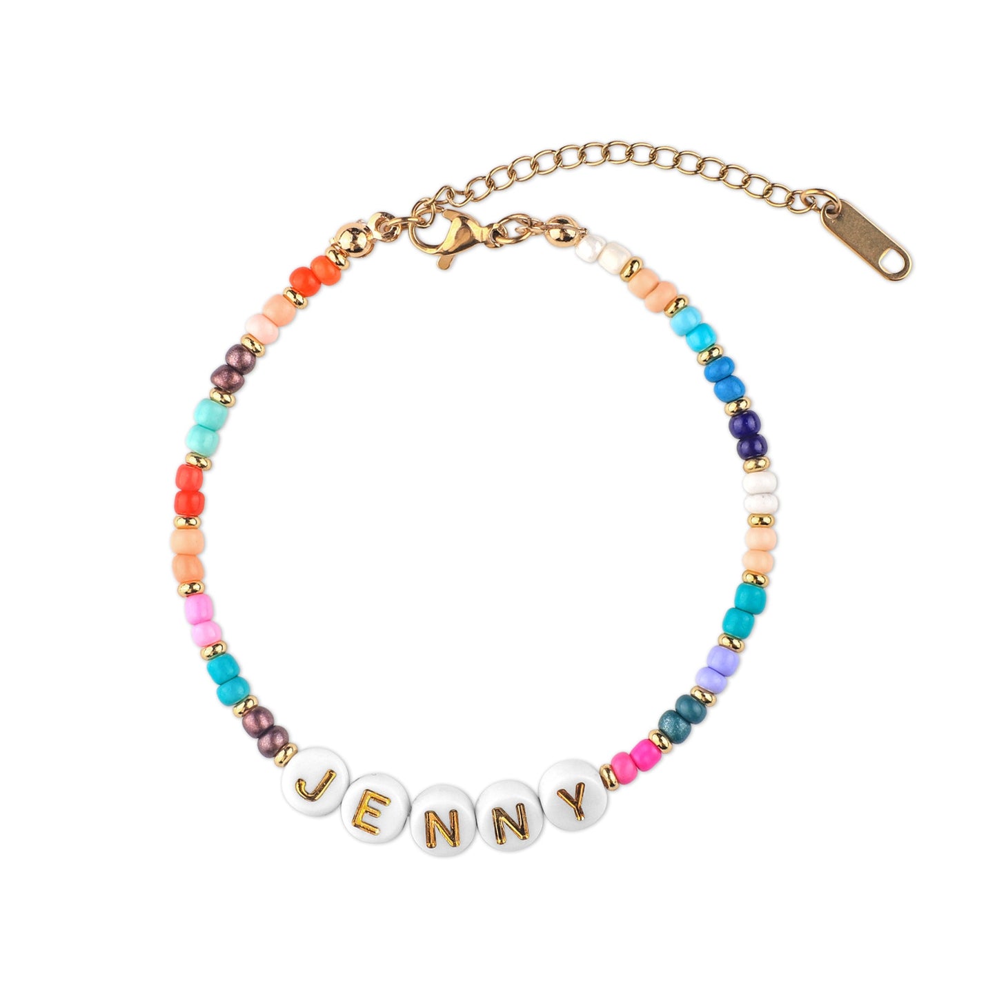 Bracelet prénom en perles | Joyful