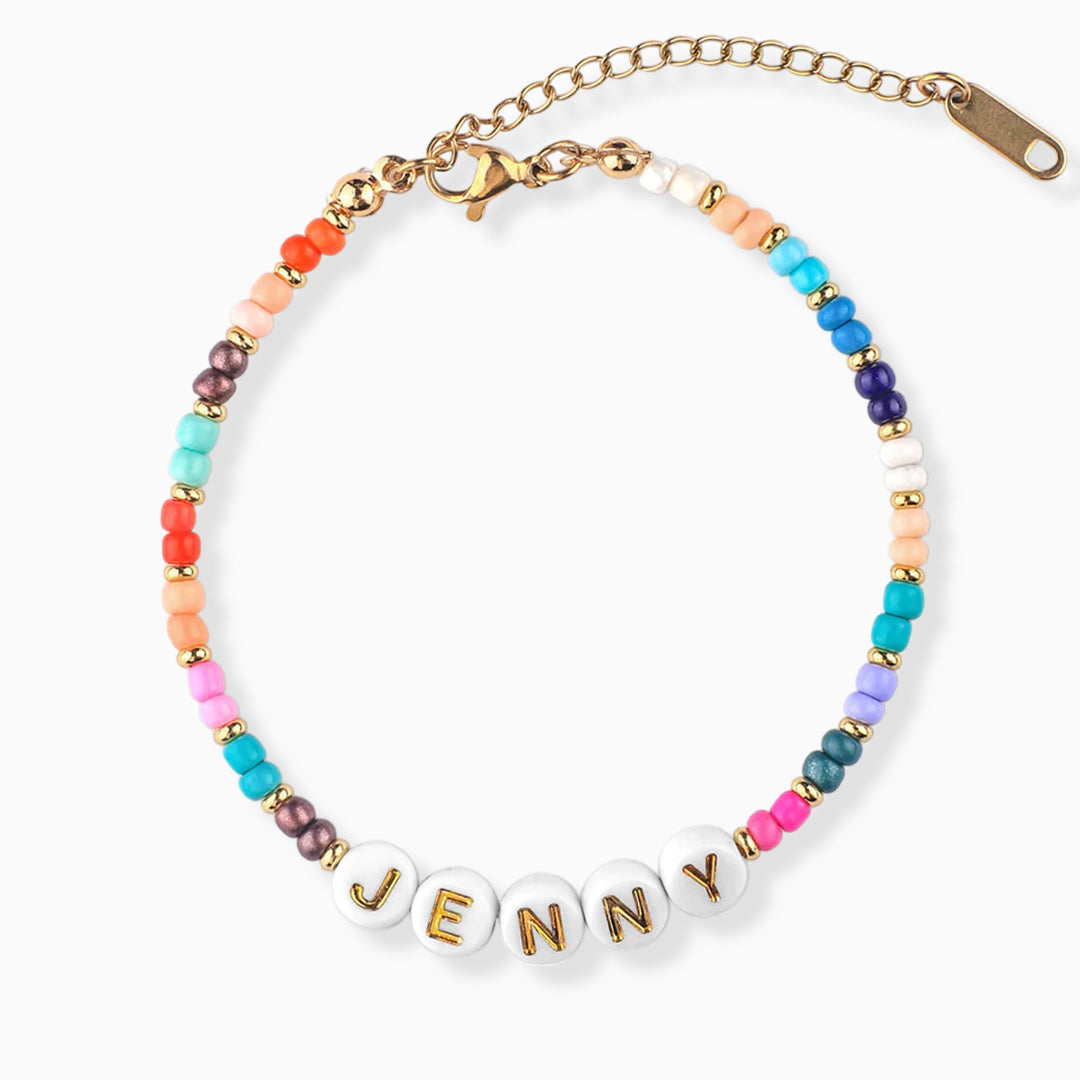 Bracelet prénom en perles | Joyful