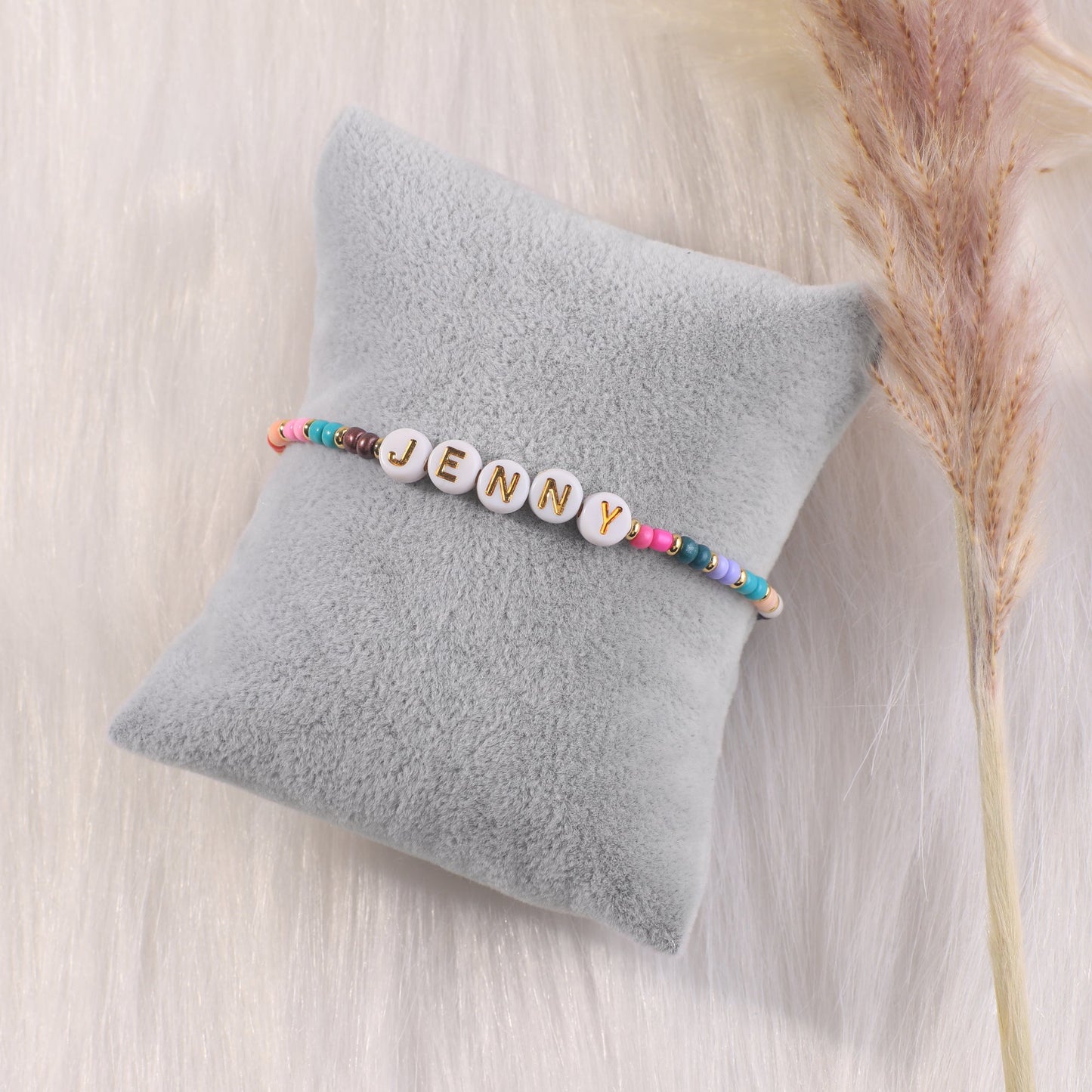 Bracelet prénom en perles | Joyful