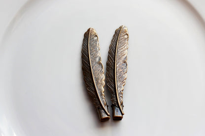 Feather Hair Clips