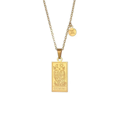 Collier carte du zodiaque