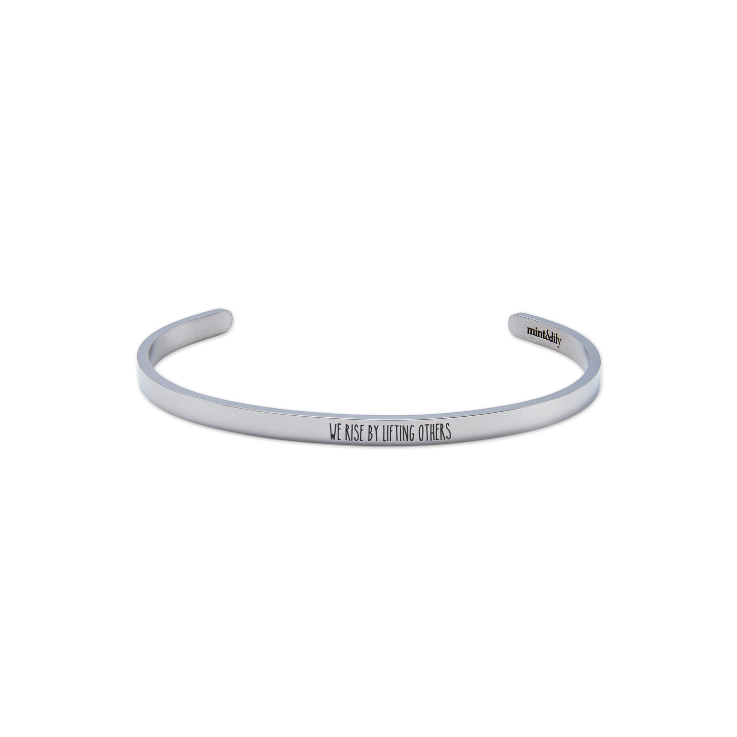 Bracelet manchette fin personnalisé