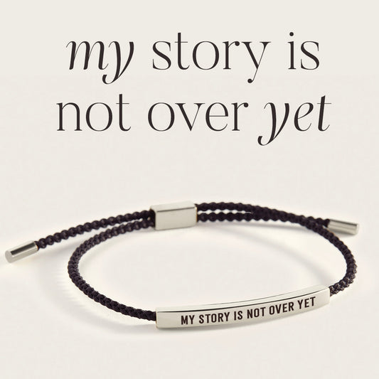 Bracelet Inspire Mon histoire n'est pas encore terminée