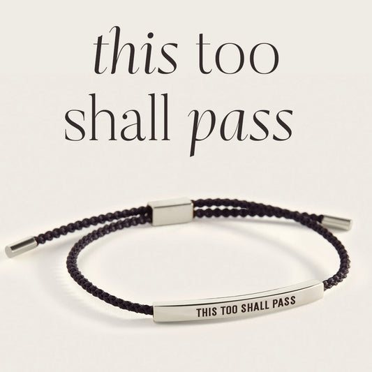Bracelet Inspiré « Ceci aussi passera »