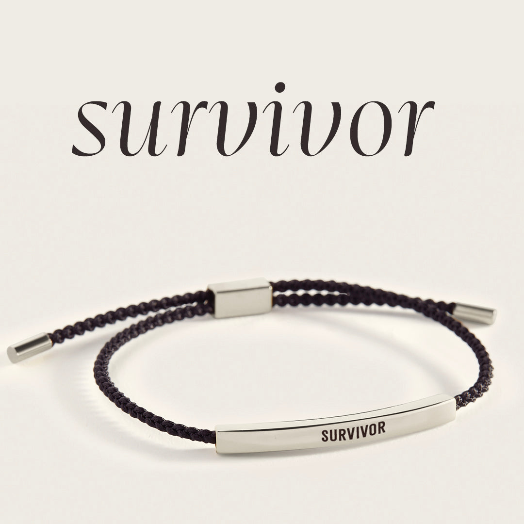 Bracelet d'inspiration de survivant