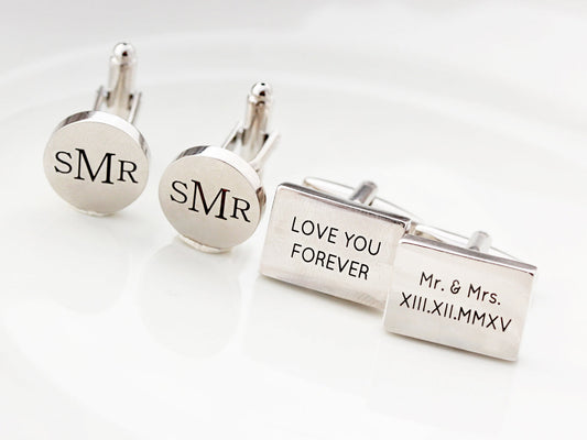 Engraved Cuff Links