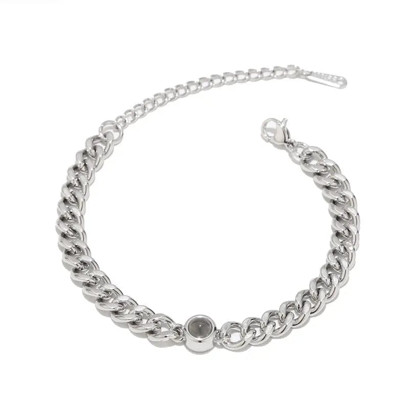 Bracelet photo cubain personnalisé caché 