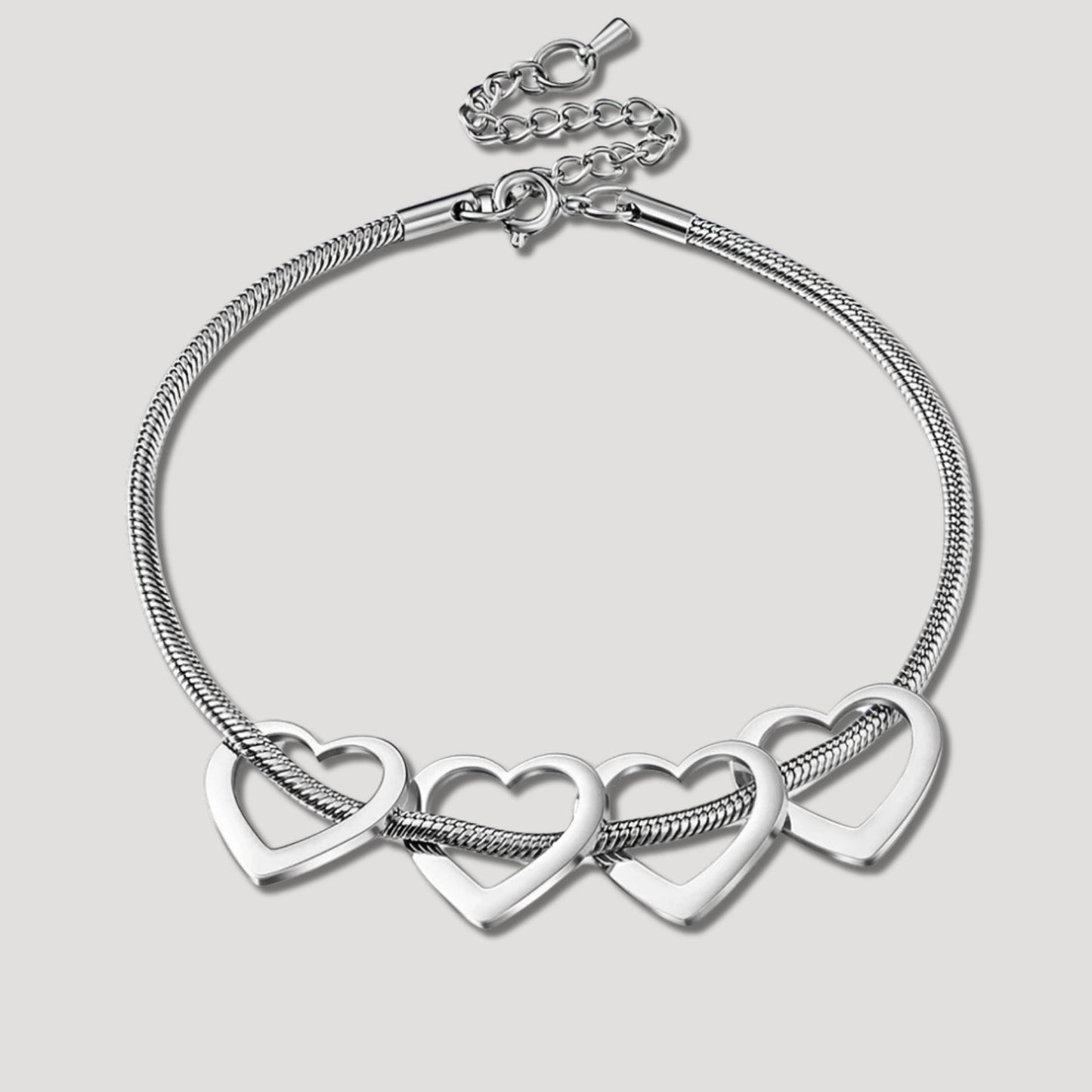 Personalisiertes Mutterarmband mit Kindernamen 