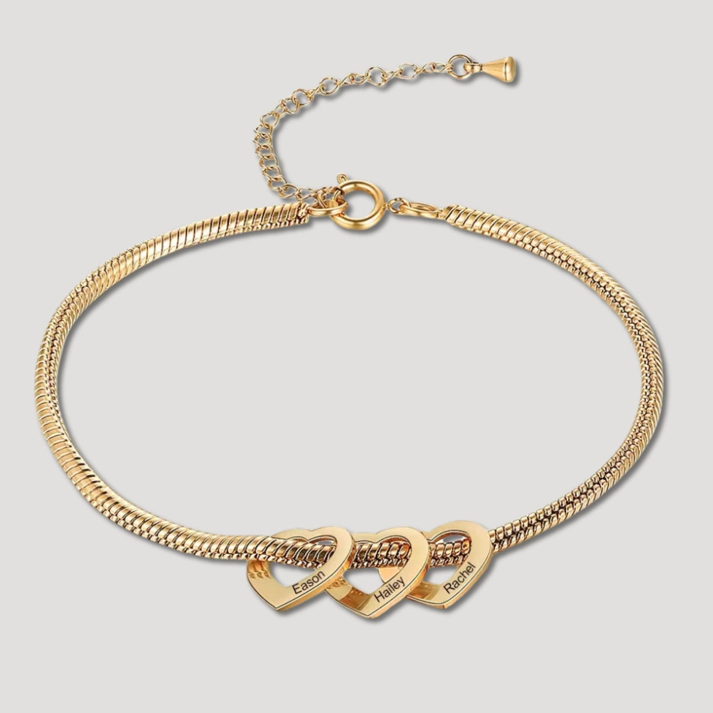 Personalisiertes Mutterarmband mit Kindernamen 