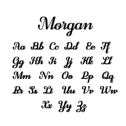 Personalisierter Name in einzigartigen Buchstaben Box Kette Halskette 