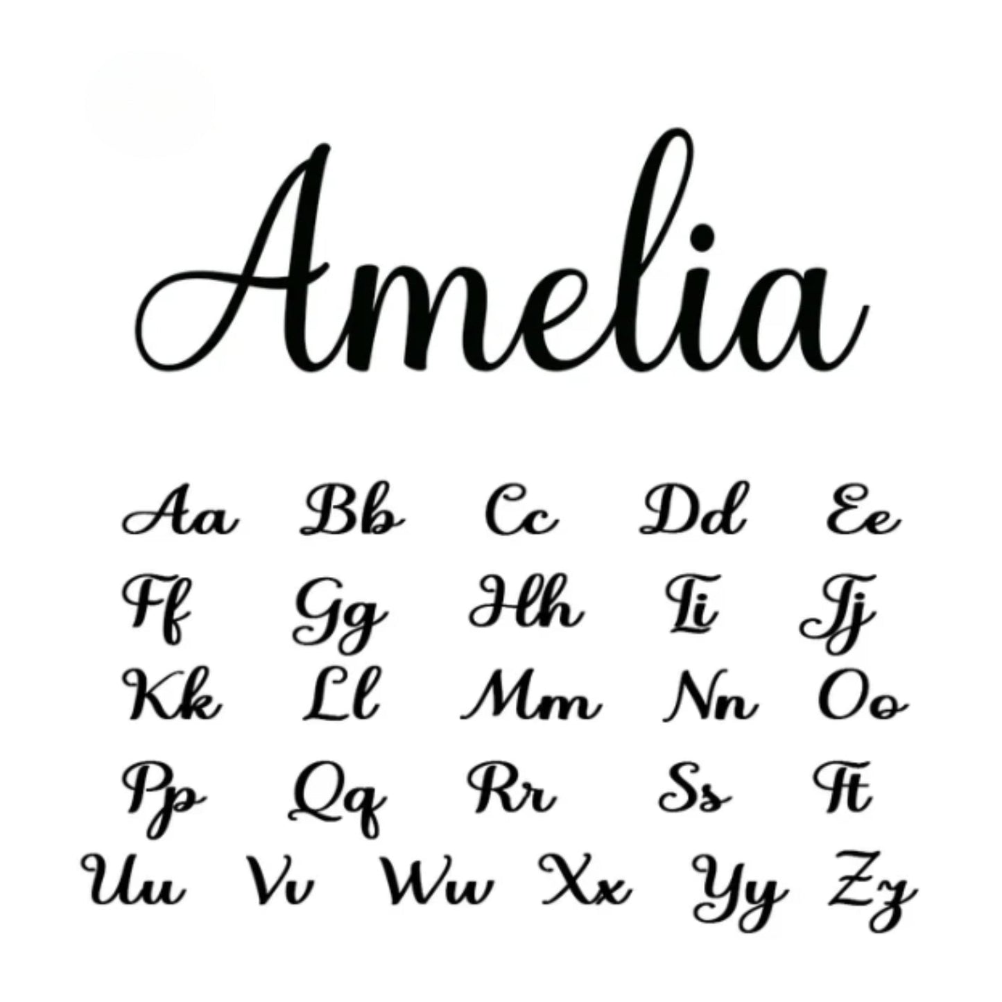 Personalisiertes Namensarmband mit einzigartigen Buchstaben 