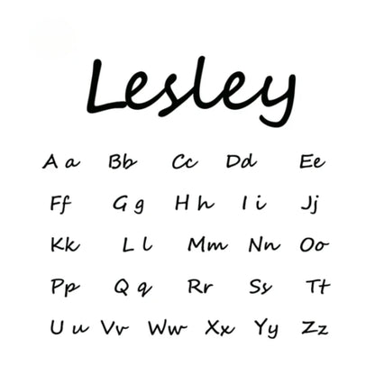 Personalisiertes Namensarmband mit einzigartigen Buchstaben 
