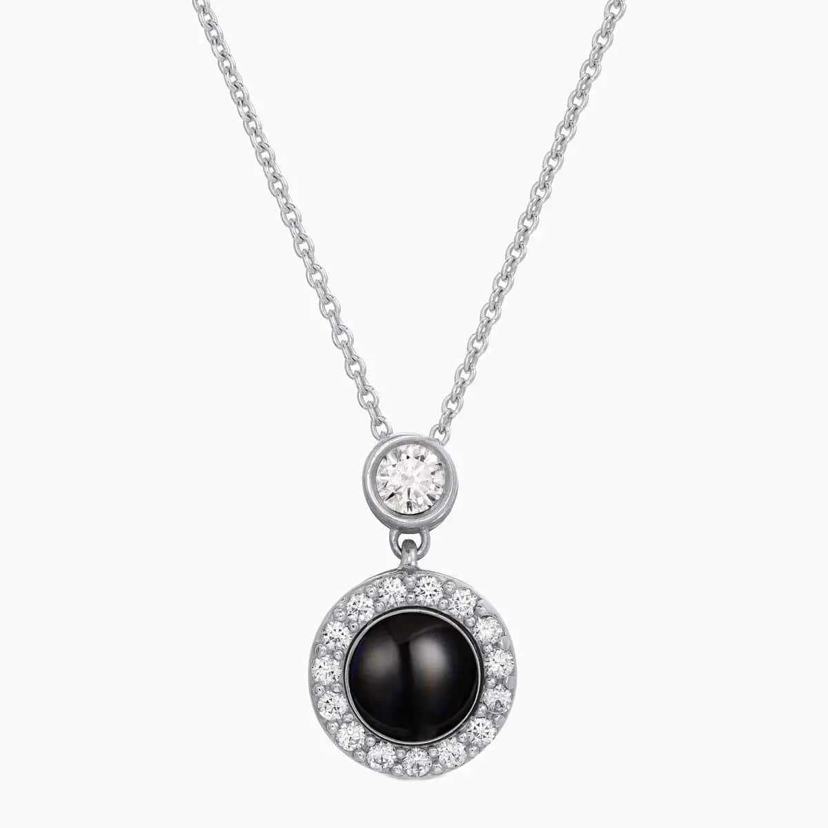 Collier pendentif élégant avec projection photo personnalisée 