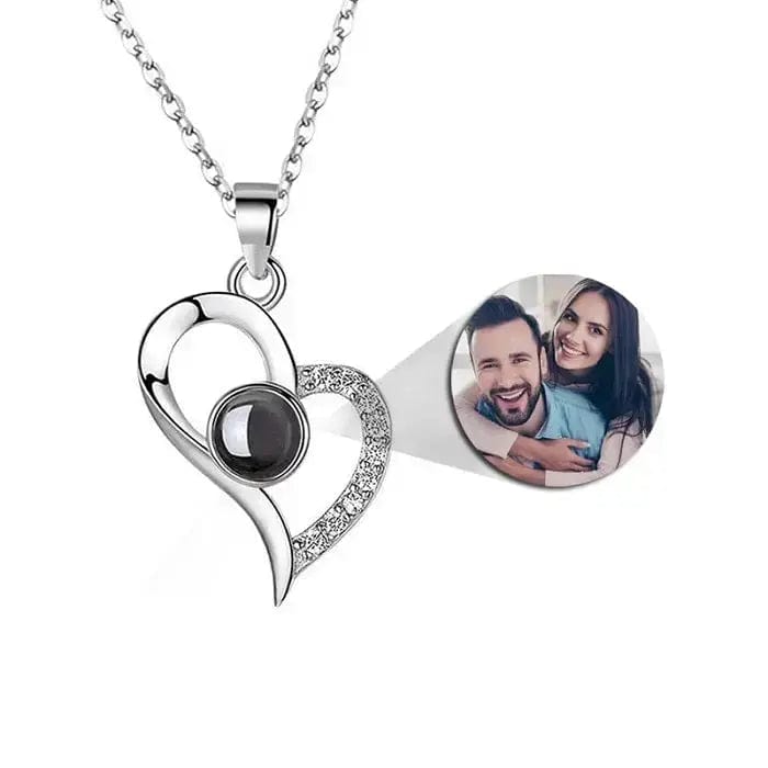 Custom Photo Projection Jewelry Necklace | Bracelet | Keychain - Wear fortune